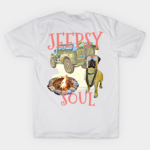 JEEPSY SOUL Bullmastiff by Witty Things Designs